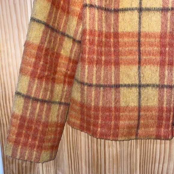 NOUVEAUX Multi-color Women’s Wool Blend Jacket Size 10 Made in El Salvador - Picture 4 of 16